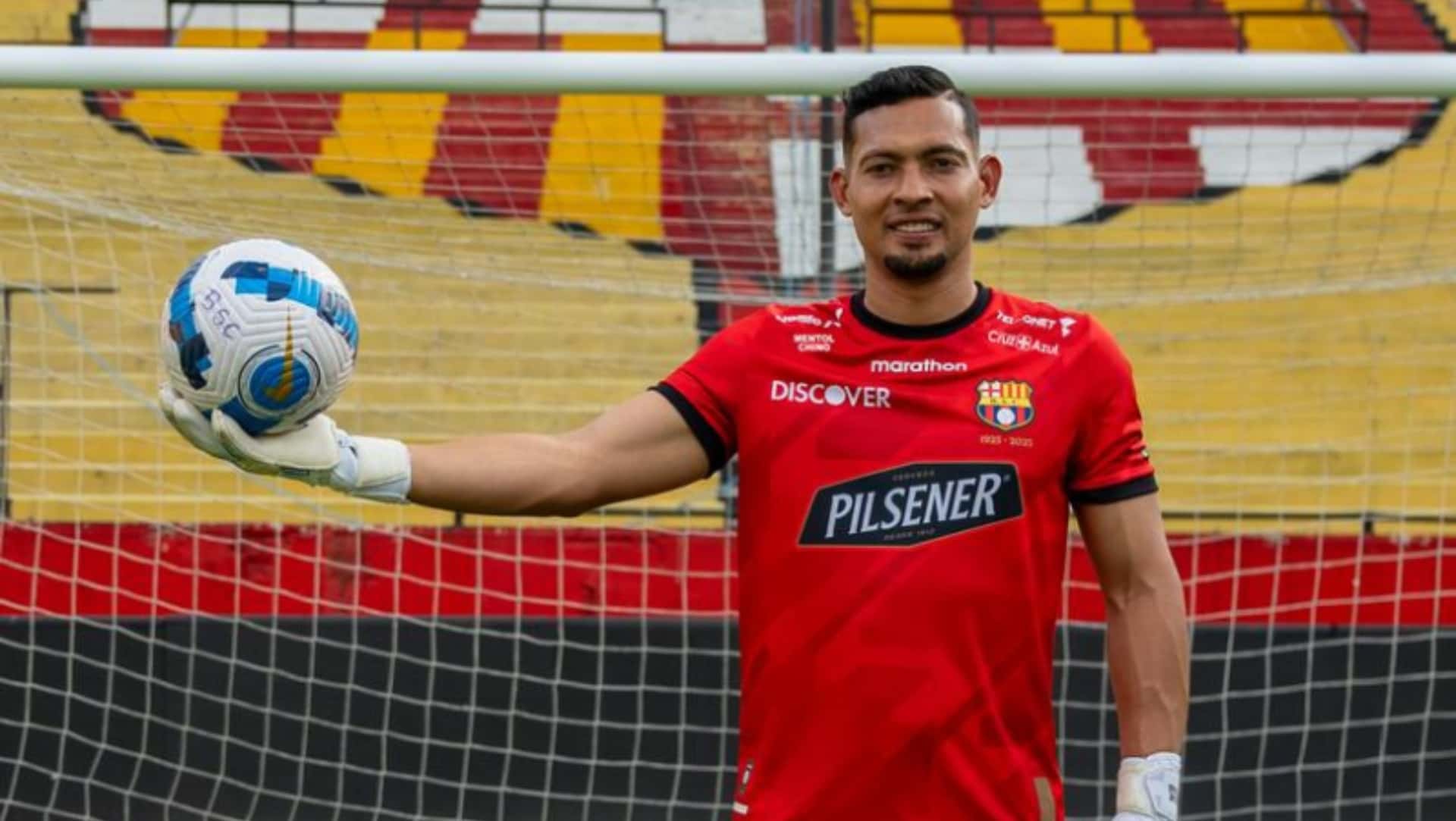 David Contreras portero de Barcelona SC