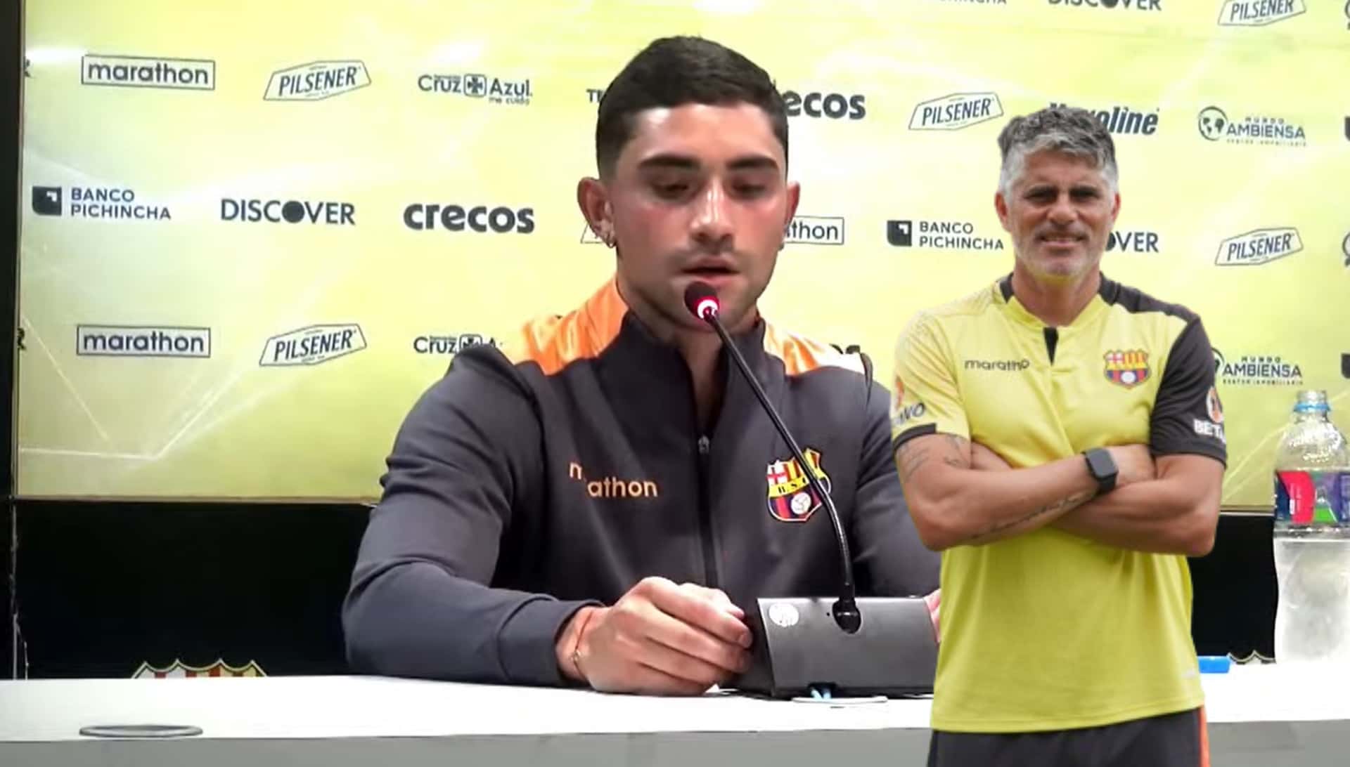 Defensor chileno jugará en el 'Ídolo' por todo el 2024. FOTO: BSC TV