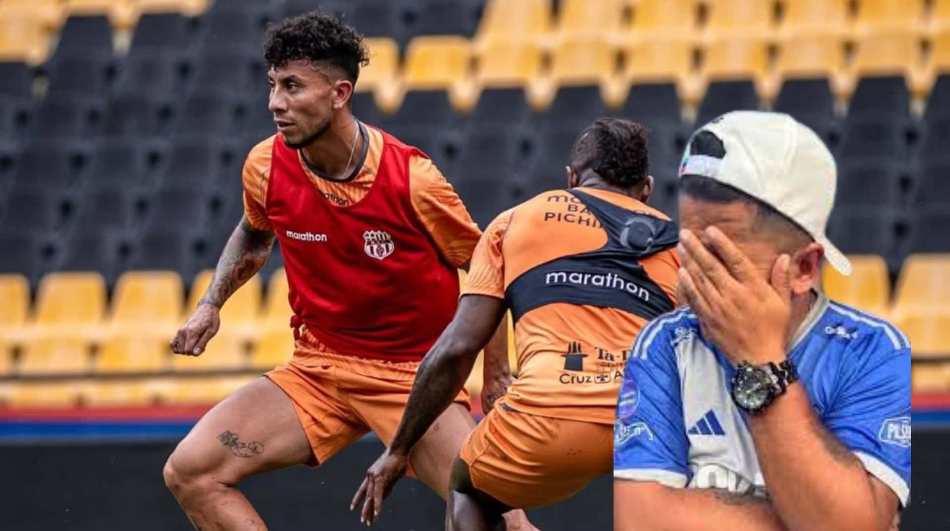 Delantero extremo y el duro golpe que le dio a los hinchas de Emelec. FOTO: El Universo