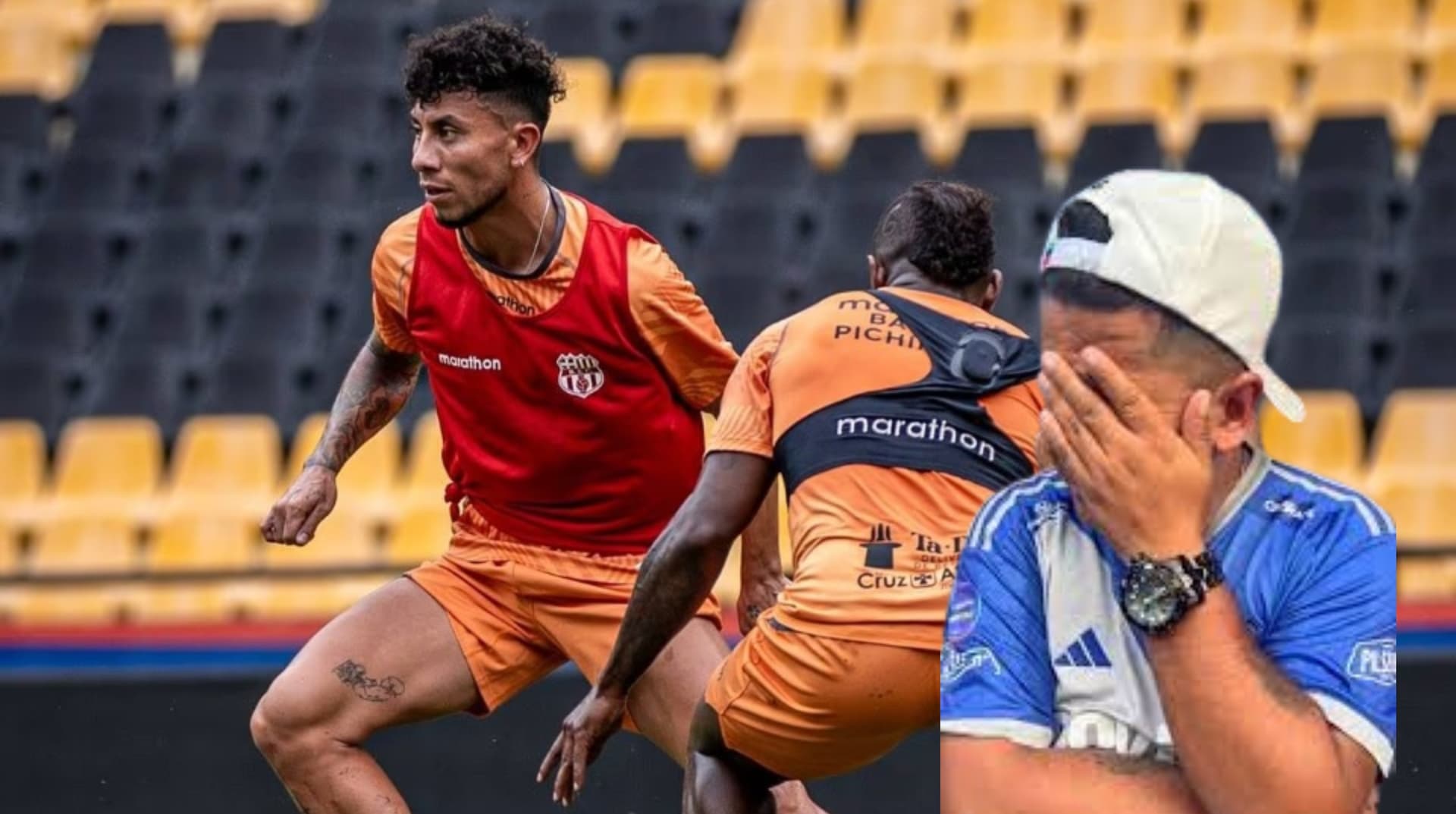 Delantero extremo y el duro golpe que le dio a los hinchas de Emelec. FOTO: El Universo