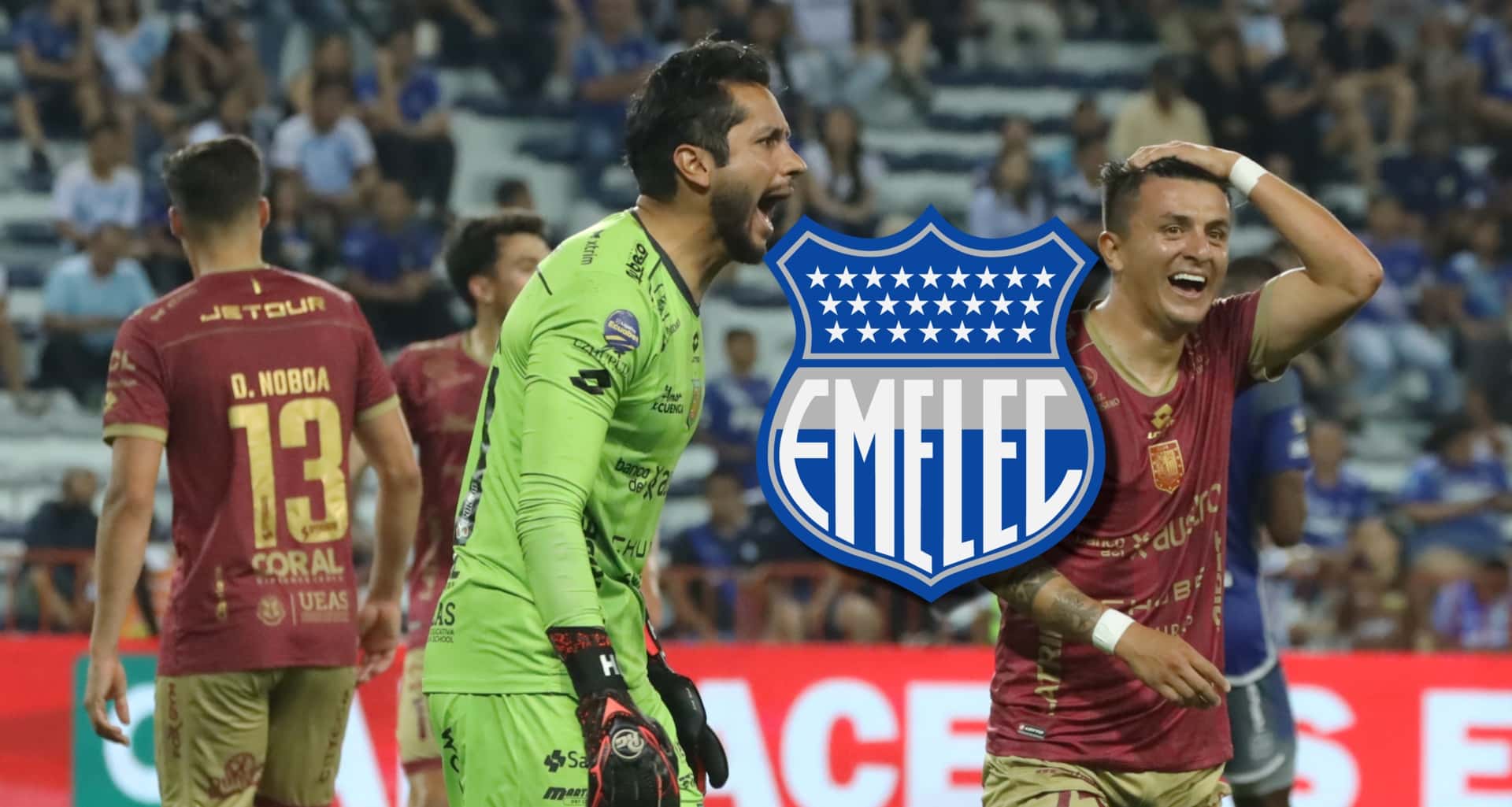 Deportivo Cuenca ante Emelec / Foto: API