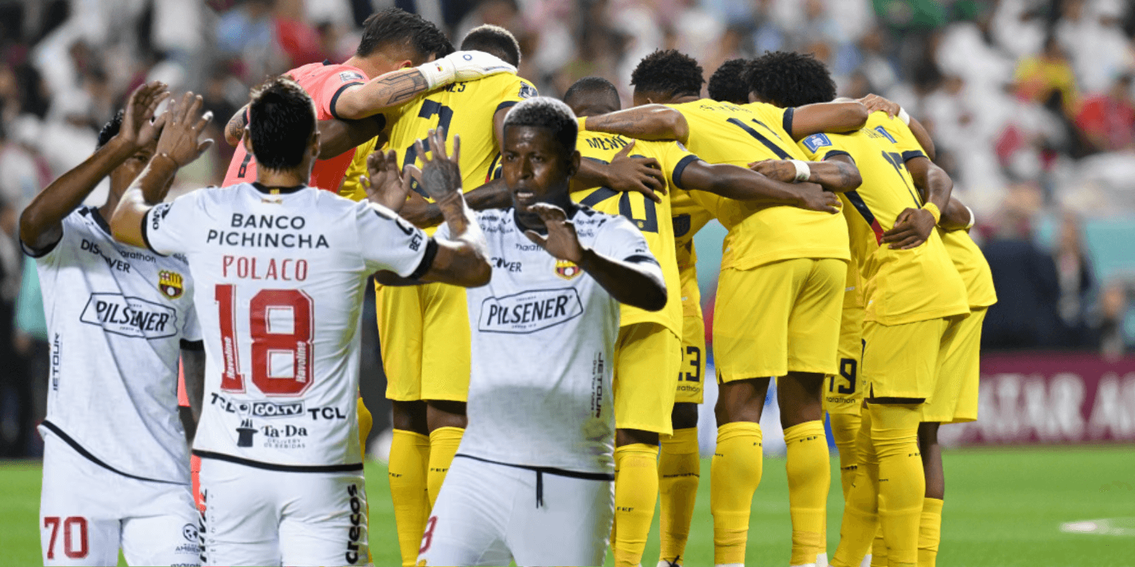 Desde Barcelona SC no están contentos con La Tri