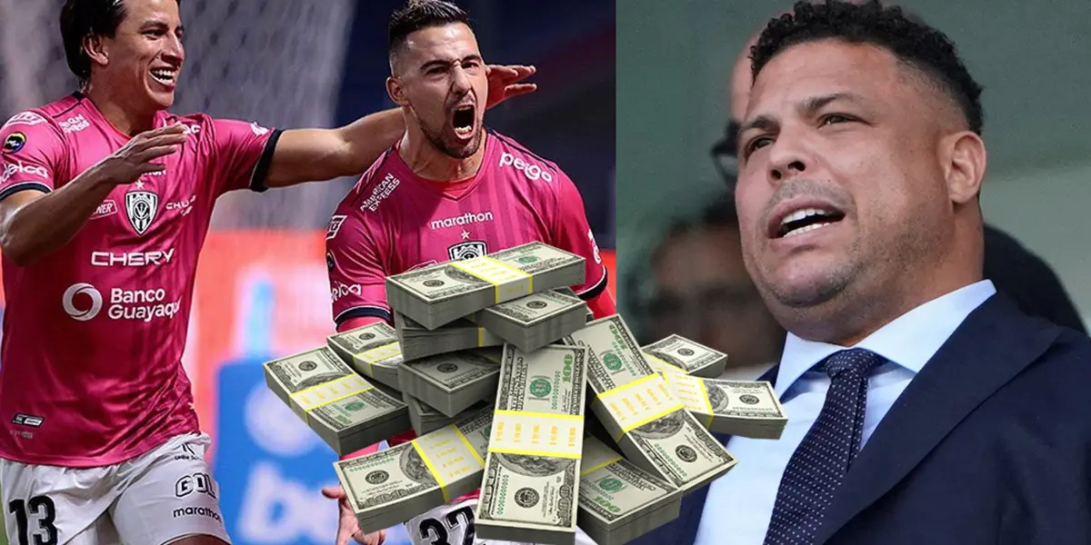 Desde Independiente del Valle se confirmó que el Cruzeiro de Ronaldo Nazario debe pagarles millones de dólares