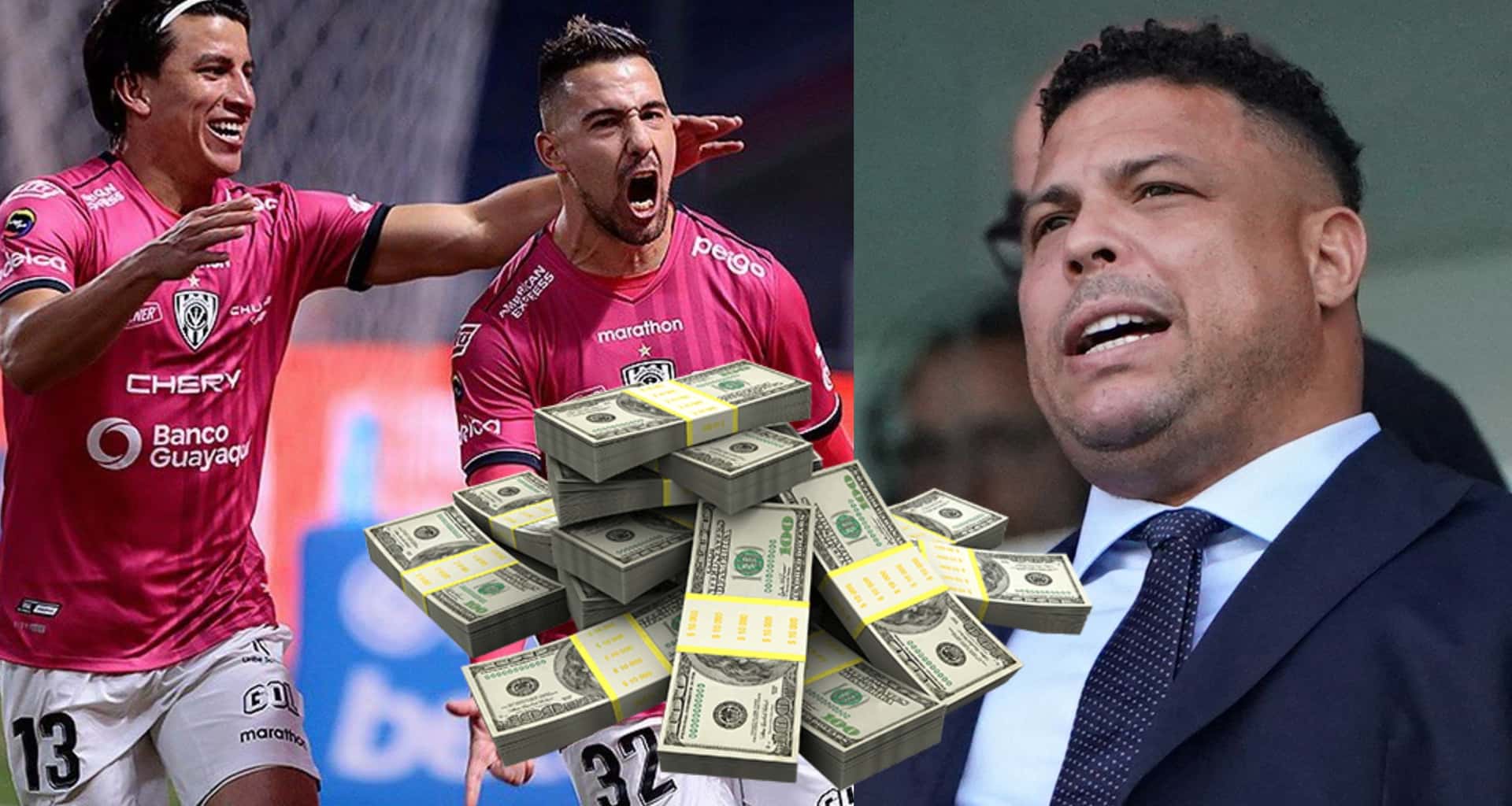 Desde Independiente del Valle se confirmó que el Cruzeiro de Ronaldo Nazario debe pagarles millones de dólares