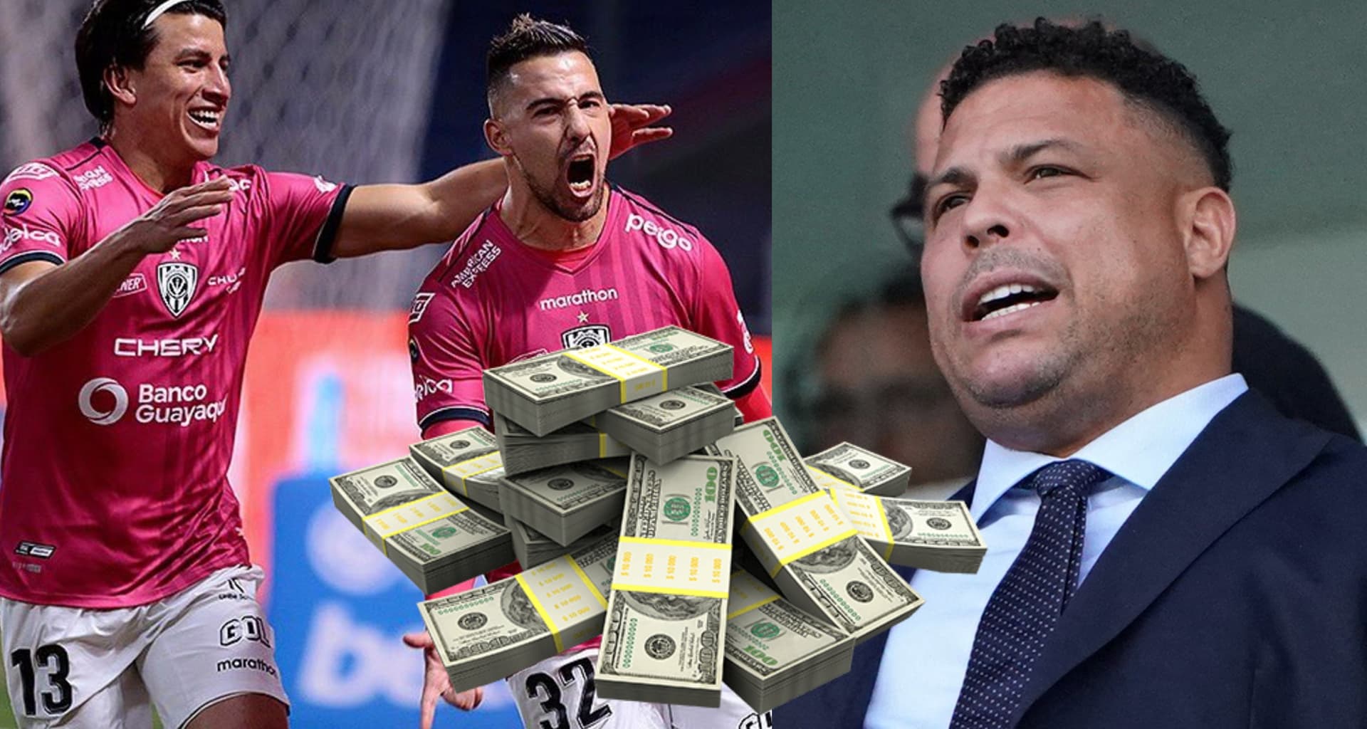 Desde Independiente del Valle se confirmó que el Cruzeiro de Ronaldo Nazario debe pagarles millones de dólares