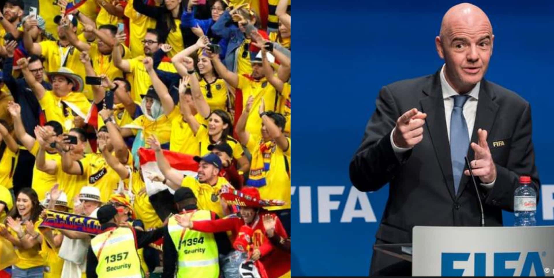 Desde la FIFA tiene planeado sanciona a la Selección Ecuatoriana