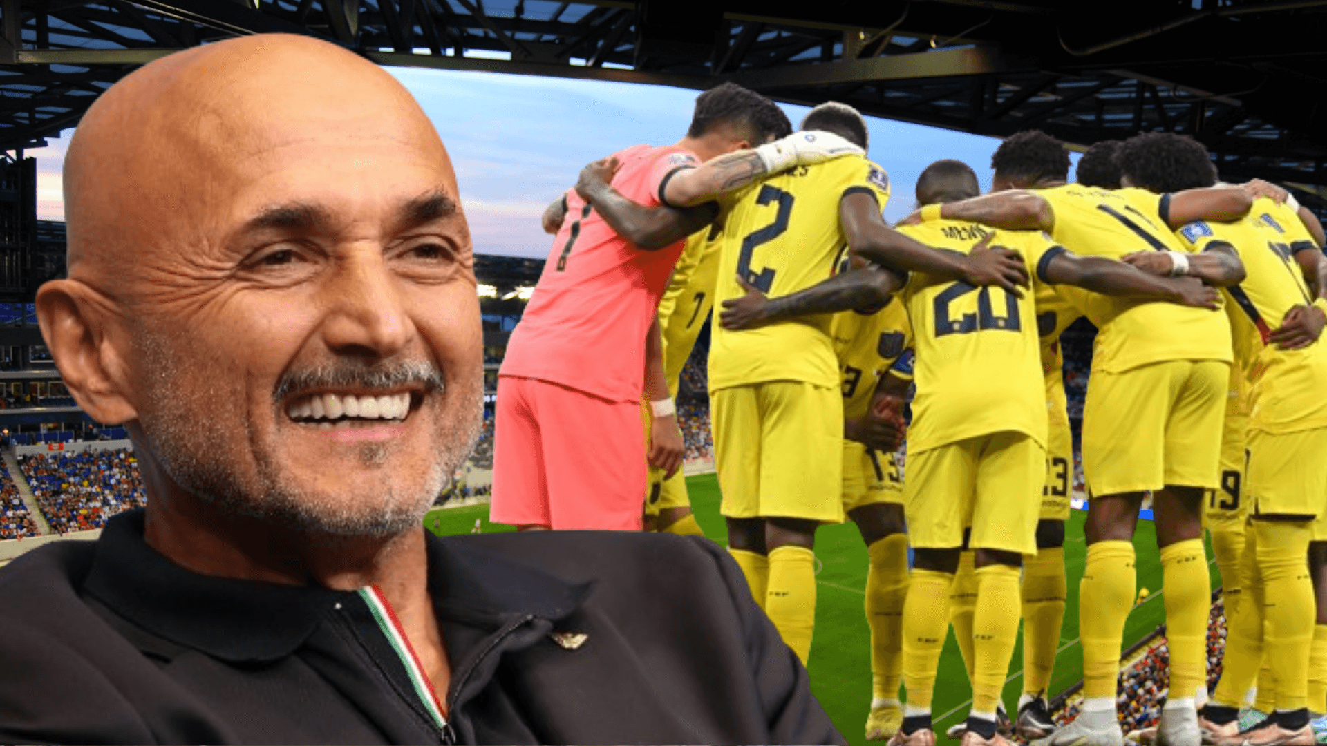 Desde la selección italiana hablaron antes del partido
