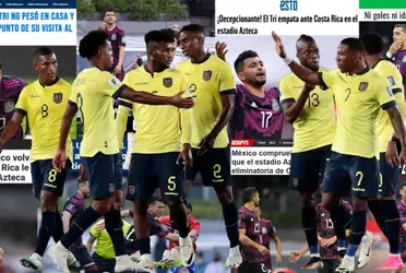 Desde México hablaron sobre la derrota de Ecuador frente a Argentina