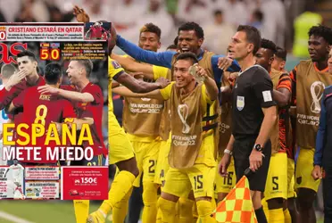 Diario AS habla de la selección ecuatoriana