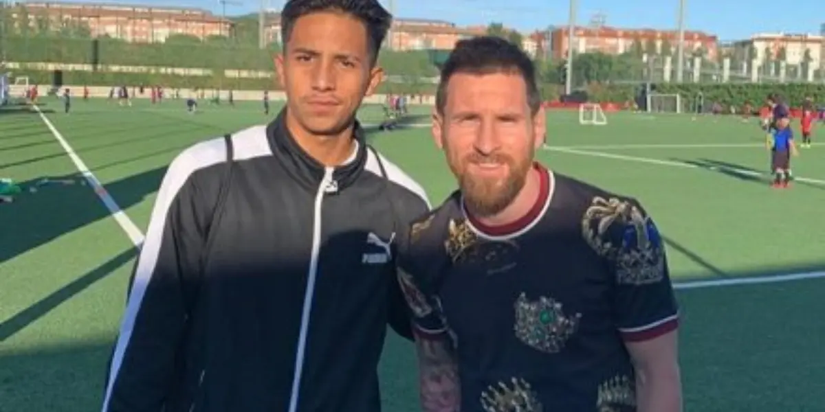Diego Almeida atesora el regalo de cumpleaños que le dio Messi, puede valer miles en unos años