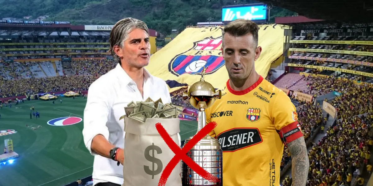Diego López y Damián Díaz tristes por el dinero perdido en la Copa Libertadores