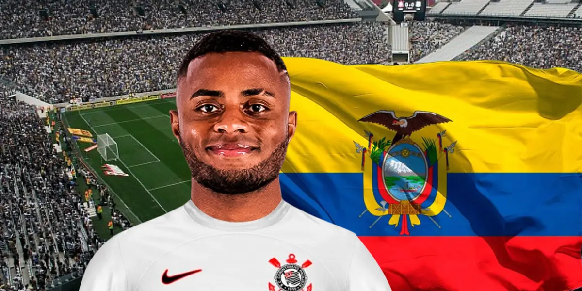 Diego Palacios fue presentado en Corinthians y dejó un mensaje para Ecuador