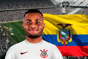 Diego Palacios fue presentado en Corinthians y dejó un mensaje para Ecuador