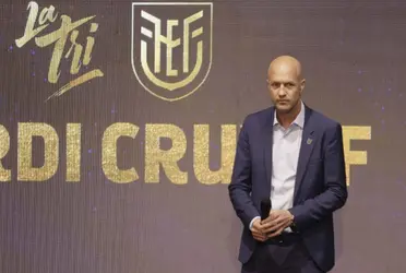 Directivo de la FEF señaló que se gastaron mucho dinero solo en la presentación de Jordi Cruyff como entrenador de la selección ecuatoriana