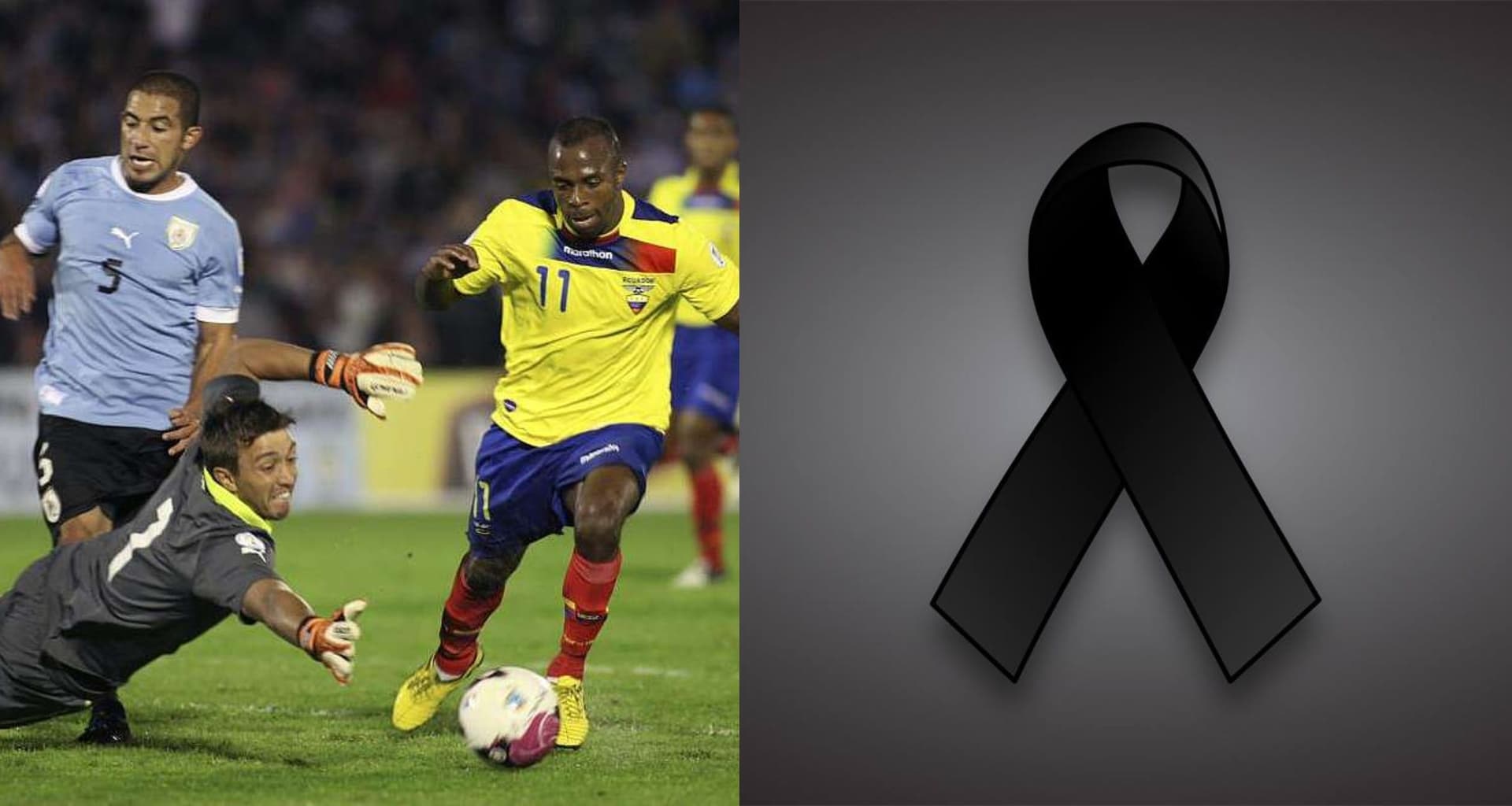 Ecuador sufrió un robo descarado contra Uruguay y uno de los protgonistas perdió la vida