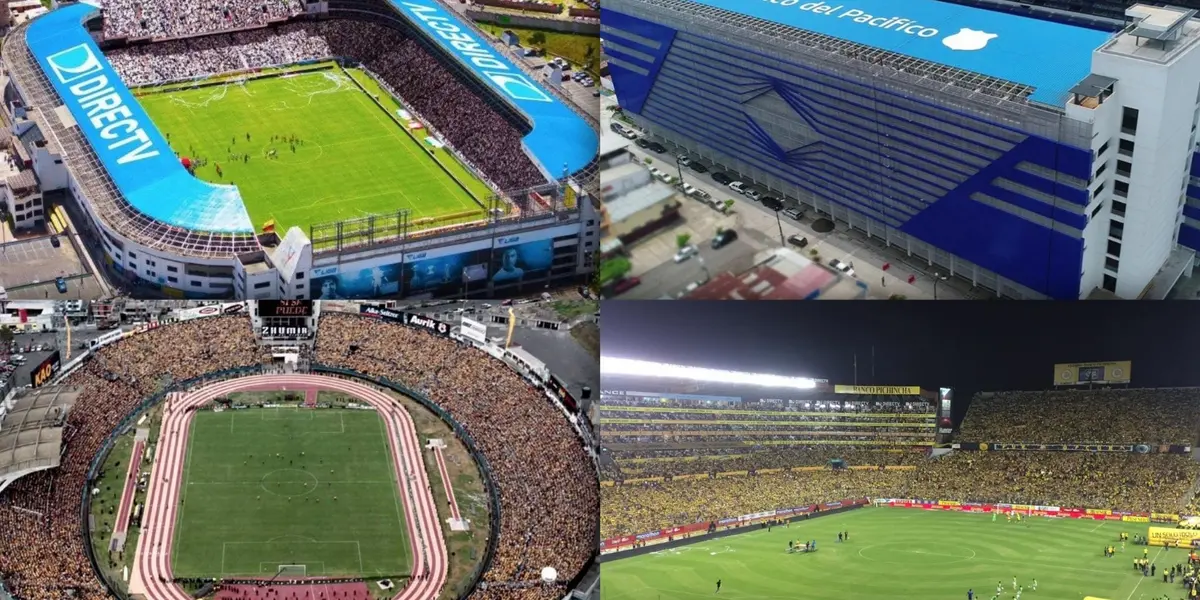 Ecuador tiene grandes escenarios deportivos