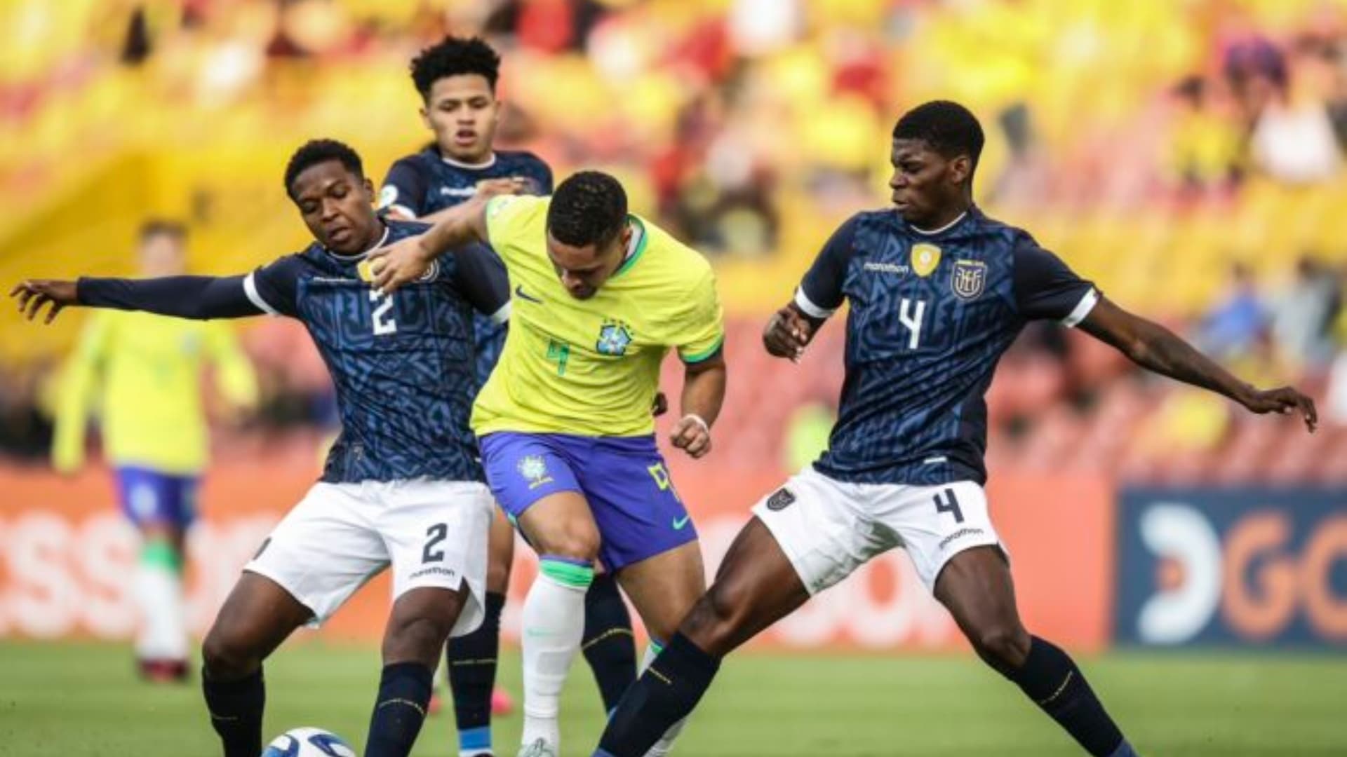 Ecuador vs Brasil Sub-20 2023 / Foto tomada de: API