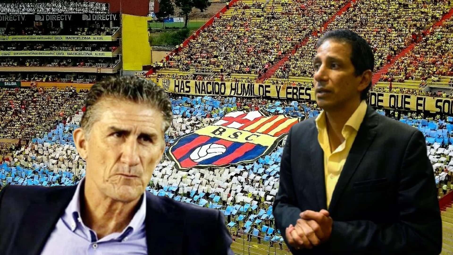 Edgardo Bauza y José Francisco Cevallos / Foto de: El Futbolero Ecuador