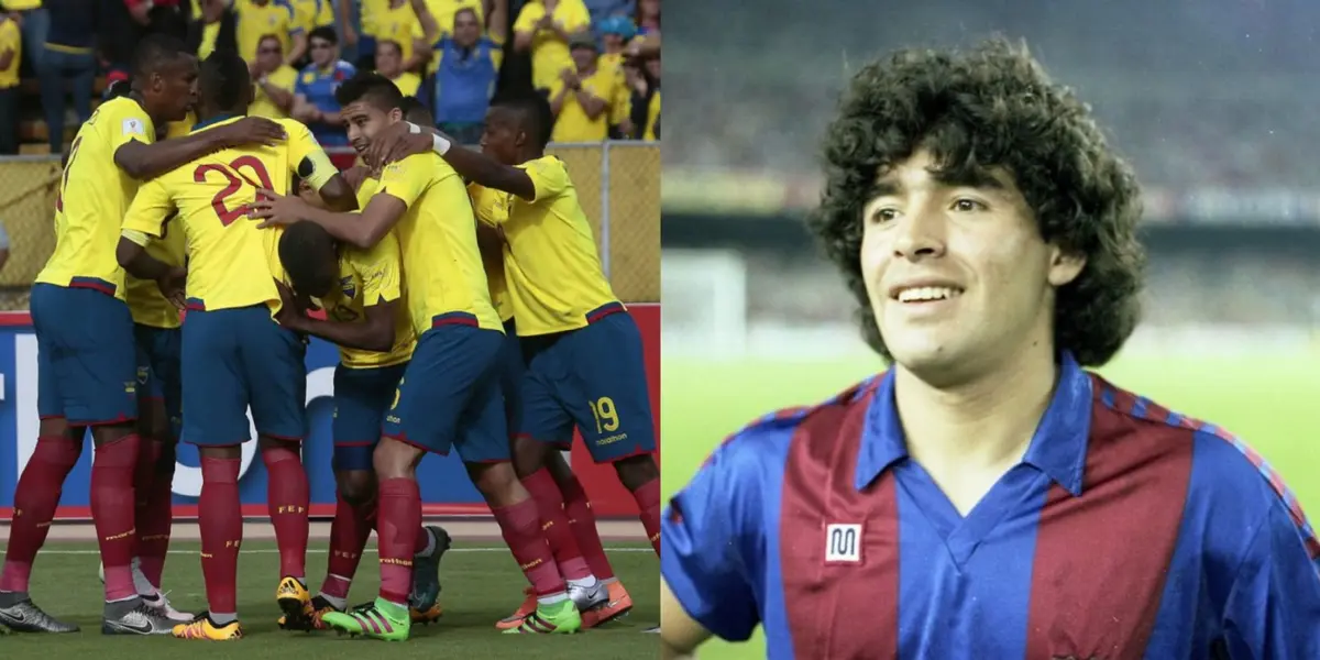 El 10 le tiene un afecto especial a un jugador del campeonato ecuatoriano