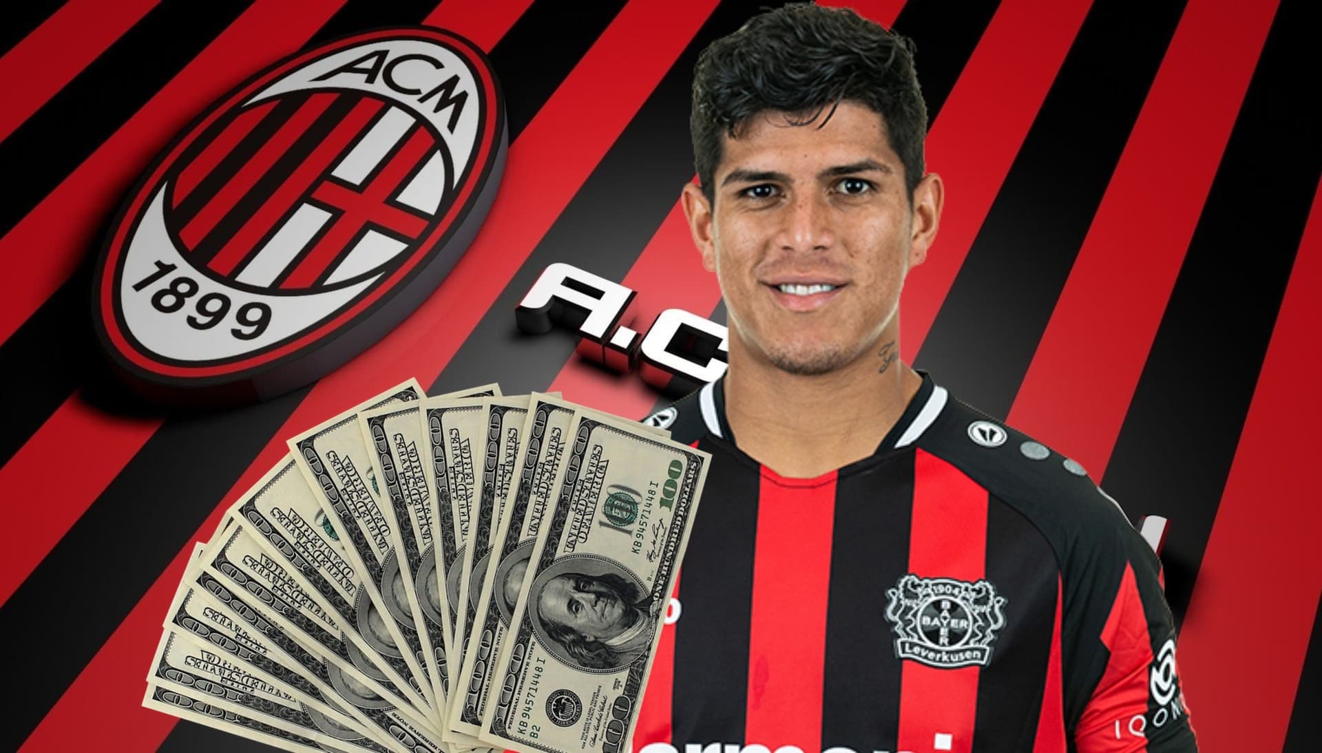 El AC Milan va a la carga por el ecuatoriano y se lo quiere arrebatar al Tottenham de Inglaterra