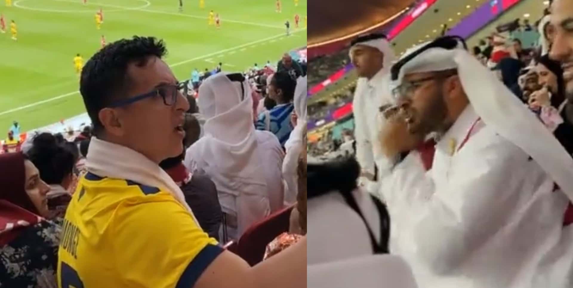El aficionado ecuatoriano se burló de Qatar y por poco se mete en serios problemas