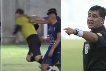 El árbitro fue agredido en un partido del fútbol amateur, mira lo que hará