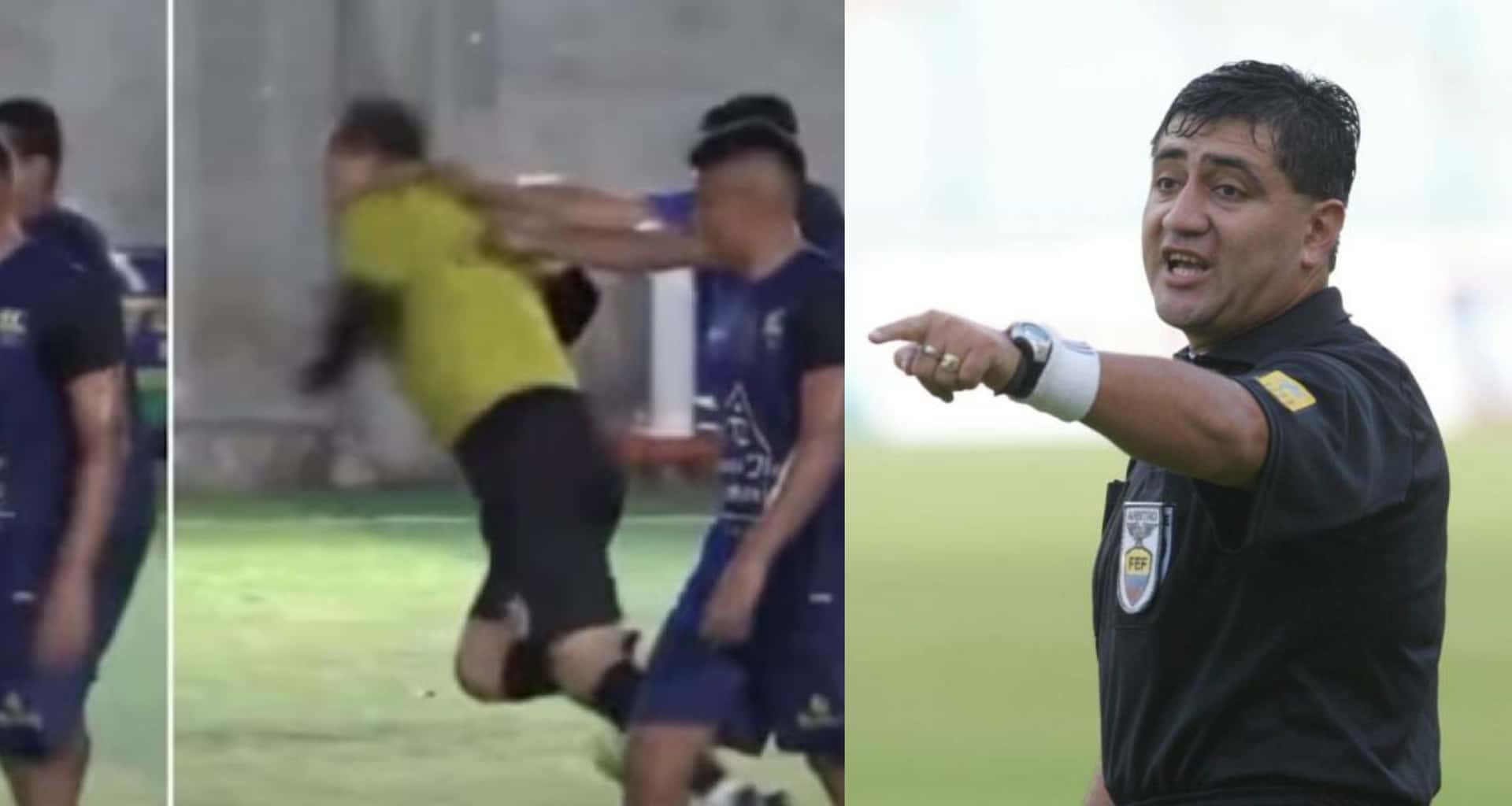El árbitro fue agredido en un partido del fútbol amateur, mira lo que hará