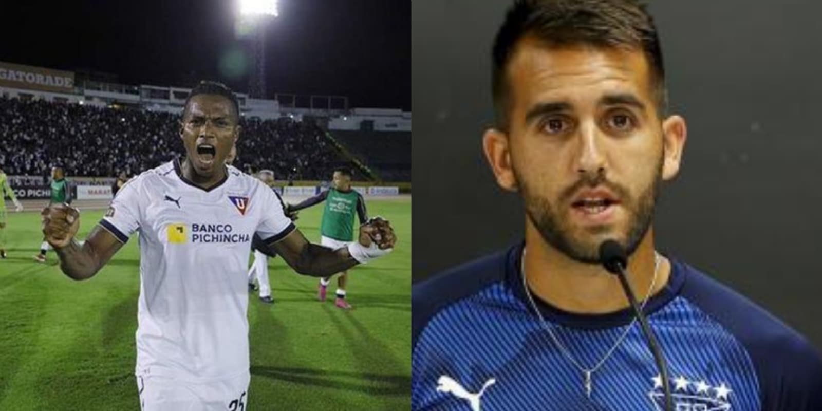 El argentino le contó a sus compatriotas lo que significa jugar junto al ex capitán del Manchester United en Liga de Quito