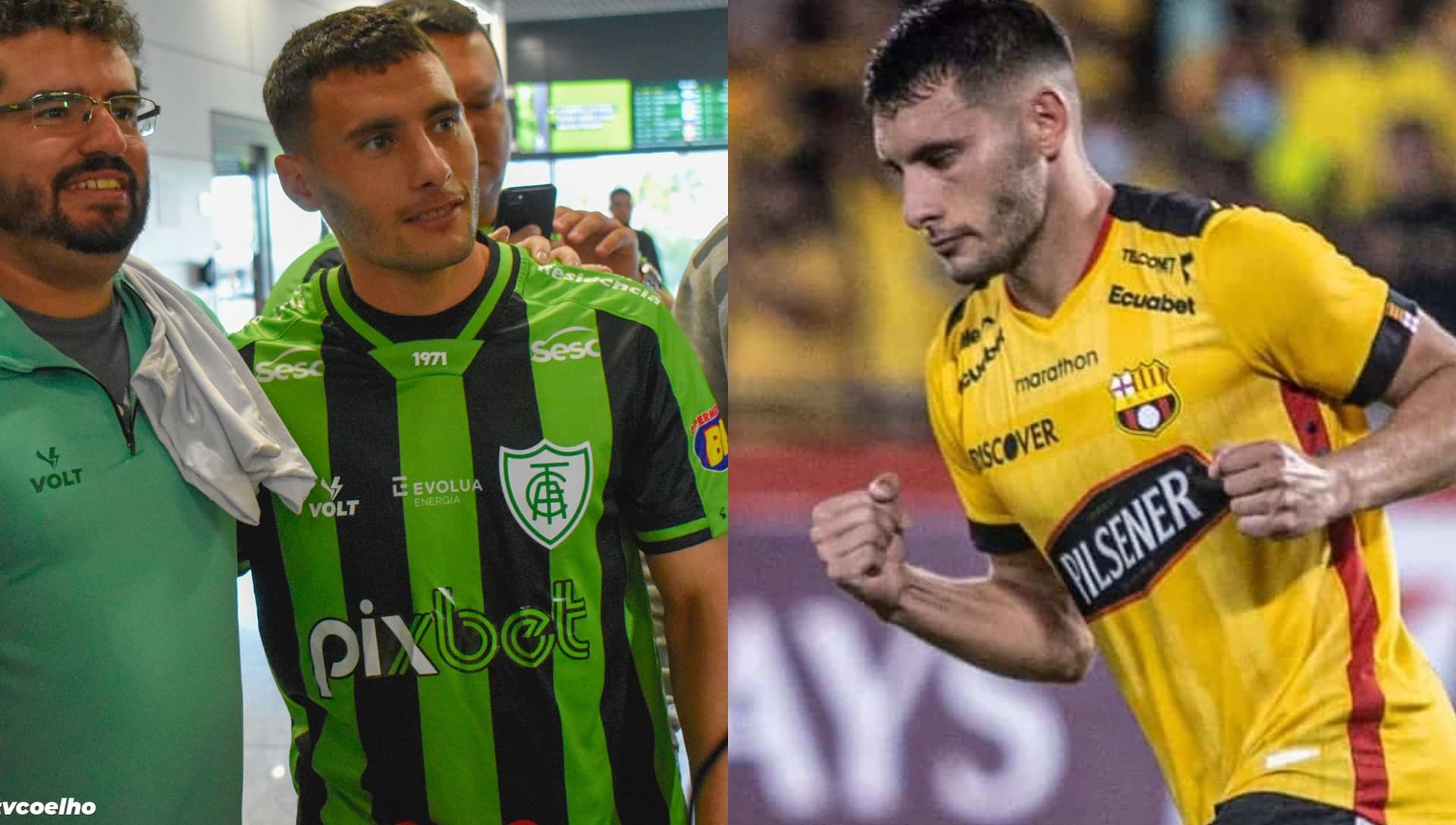 El argentino ya está en Brasil y se puso de manera oficial la camiseta del América MG