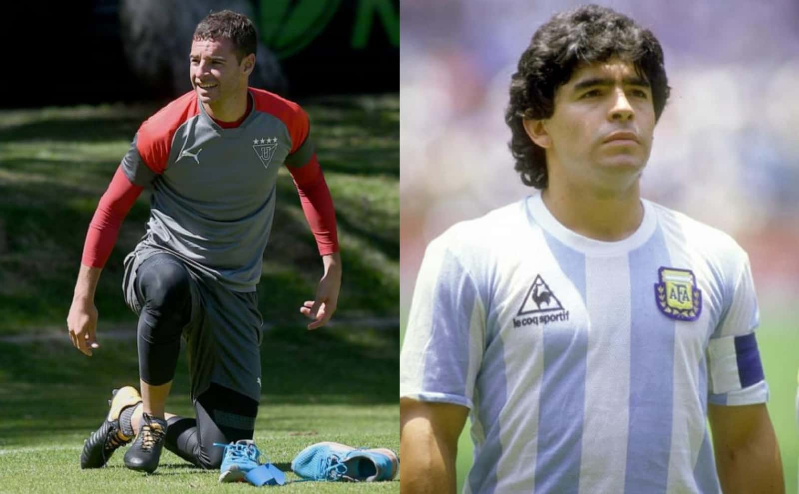 El arquero argentino presente en el partido de Liga Quito frente a Olmedo