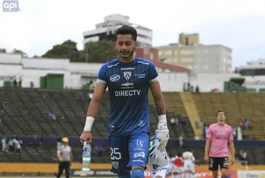 El arquero ecuatriano regresa a las canchas en el fútbol ecuatoriano
