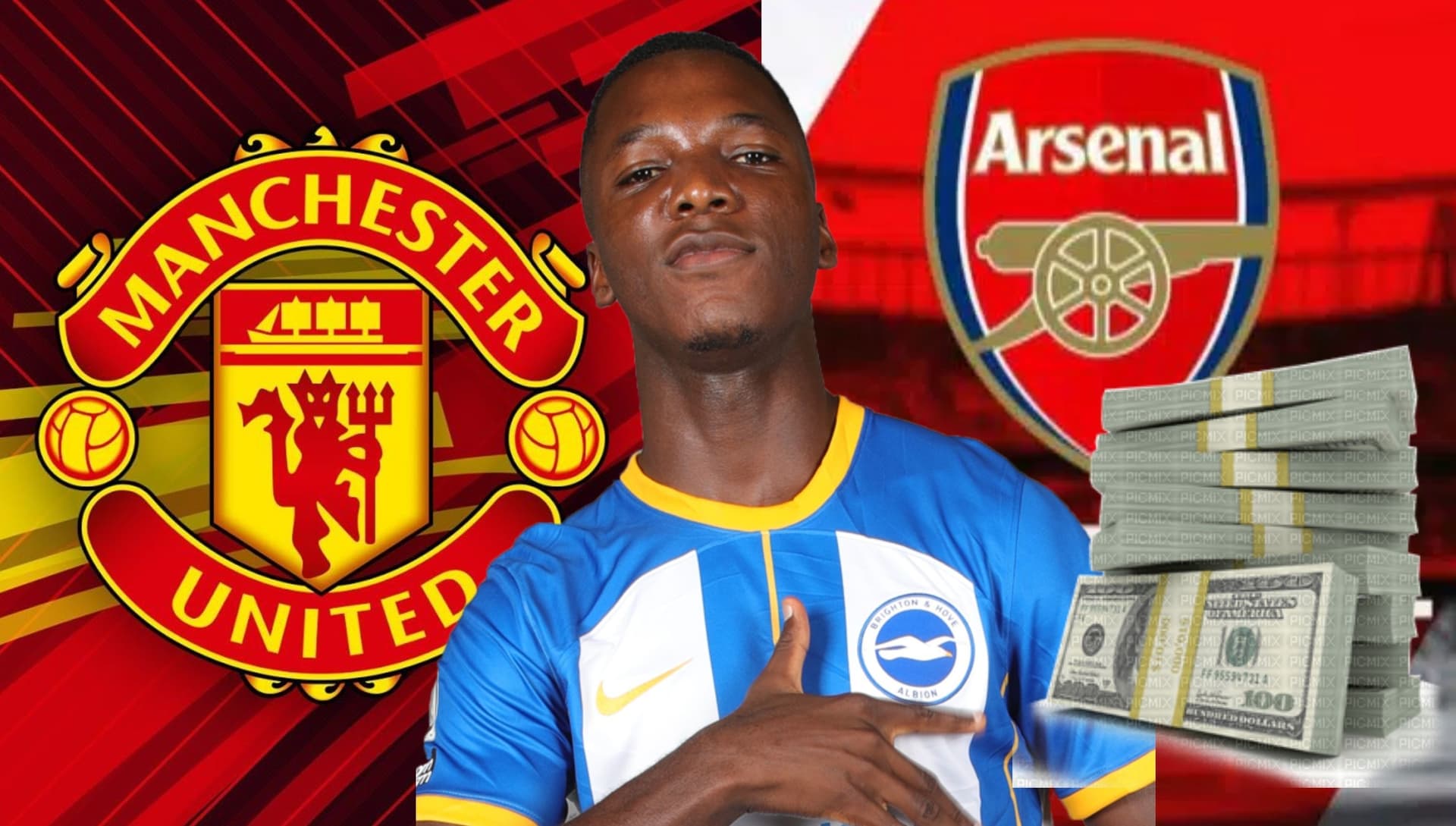 El Arsenal de la Premier League inglesa también se unió a la disputa por Moisés Caicedo