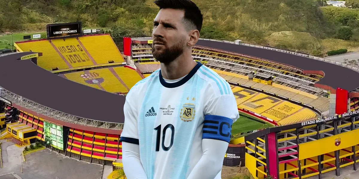 El astro argentino posiblemente se pierda el partido frente a la selección ecuatoriana
