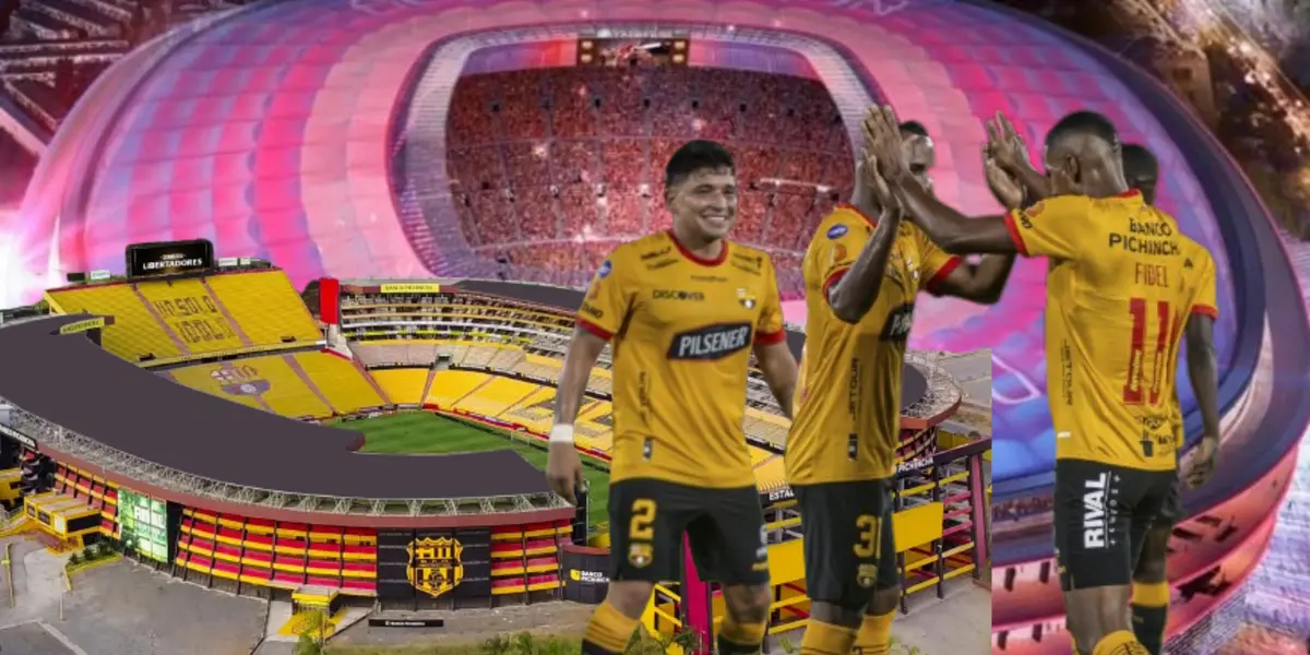 El Barcelona SC hará remodelaciones en el Monumental de Guayaquil. 