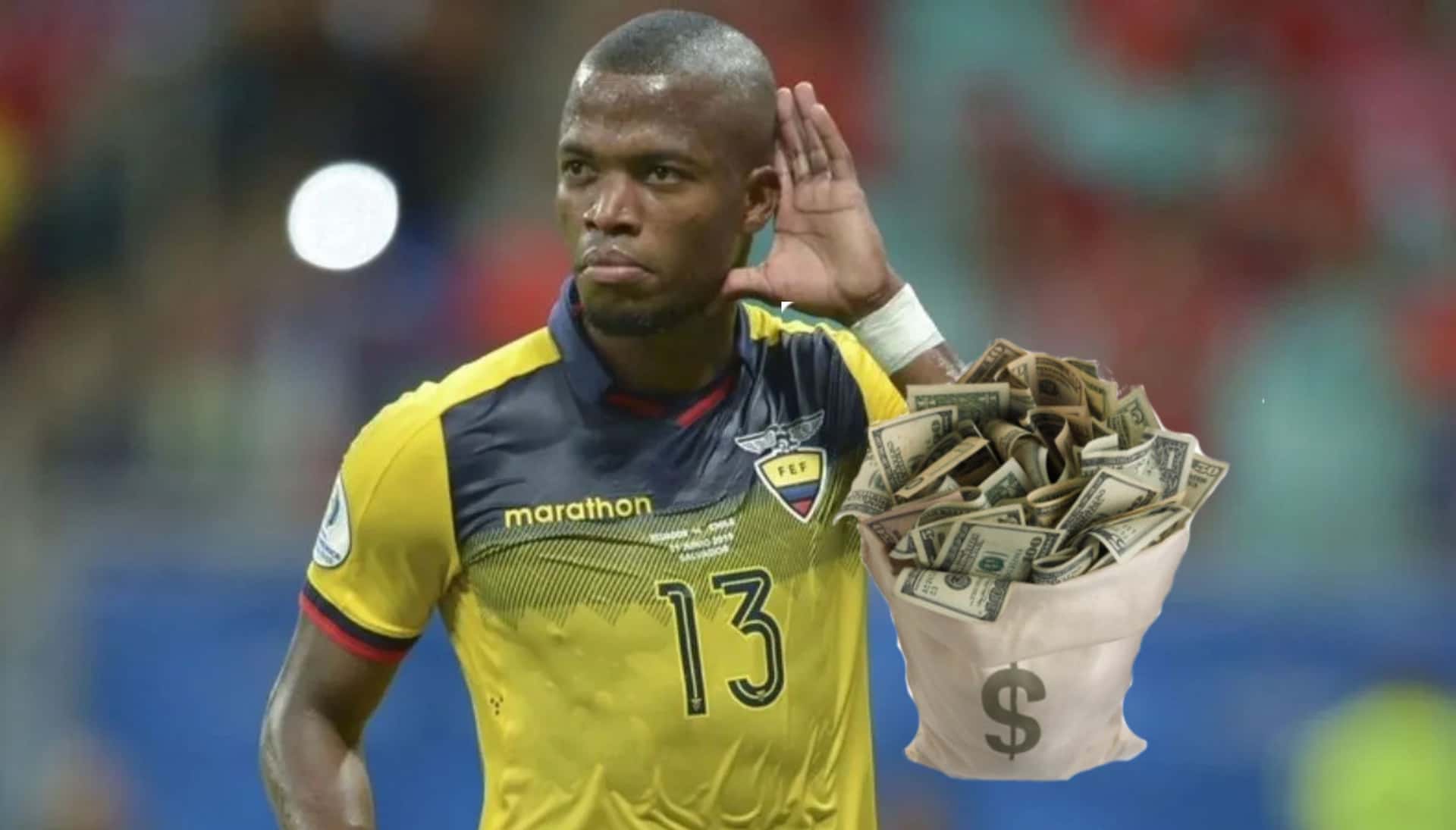 El capitán de la selección ecuatoriana ha bajado considerablemente su precio