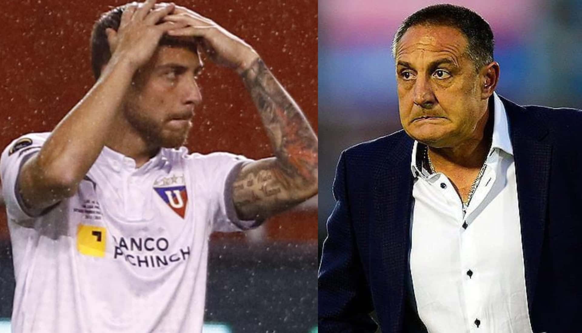 El capitán de Liga de Quito habló con los medios de comunicación y confirmó la renuncia de Marini