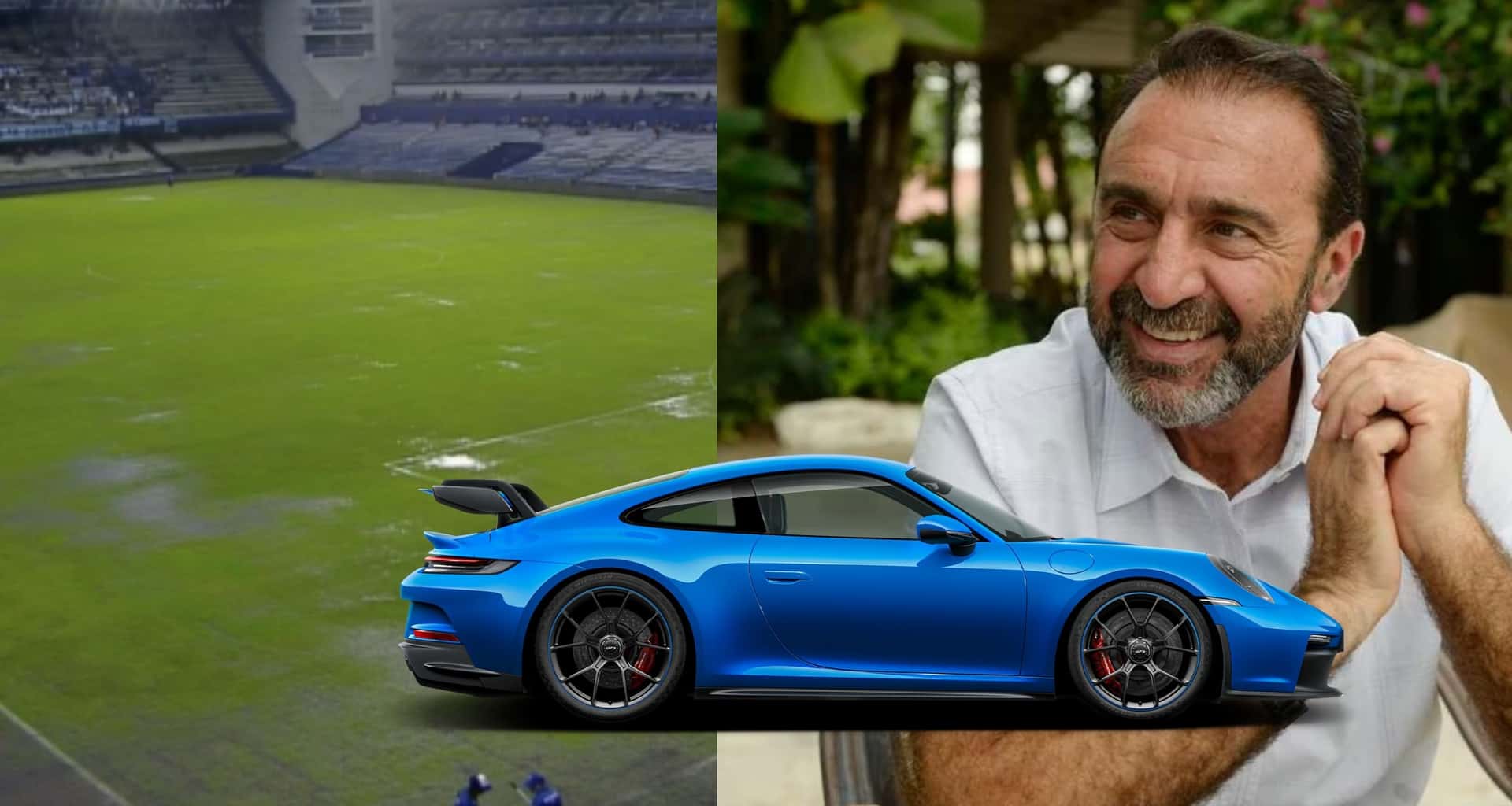 El carro de Nassib Neme que cuesta una fortuna, mientras el Capwell no tiene para el drenaje