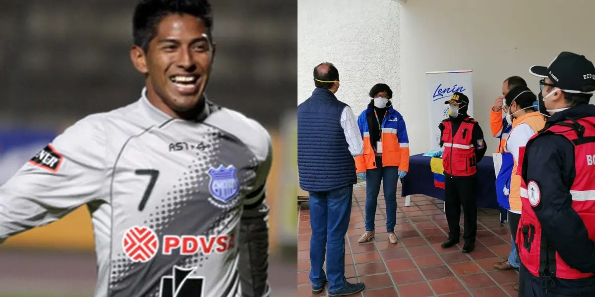 El Cholo, ex jugador de los grandes equipos del fútbol ecuatoriano, aprovecha la cuarentena en el país para impulsar su nuevo trabajo
