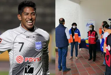 El Cholo, ex jugador de los grandes equipos del fútbol ecuatoriano, aprovecha la cuarentena en el país para impulsar su nuevo trabajo