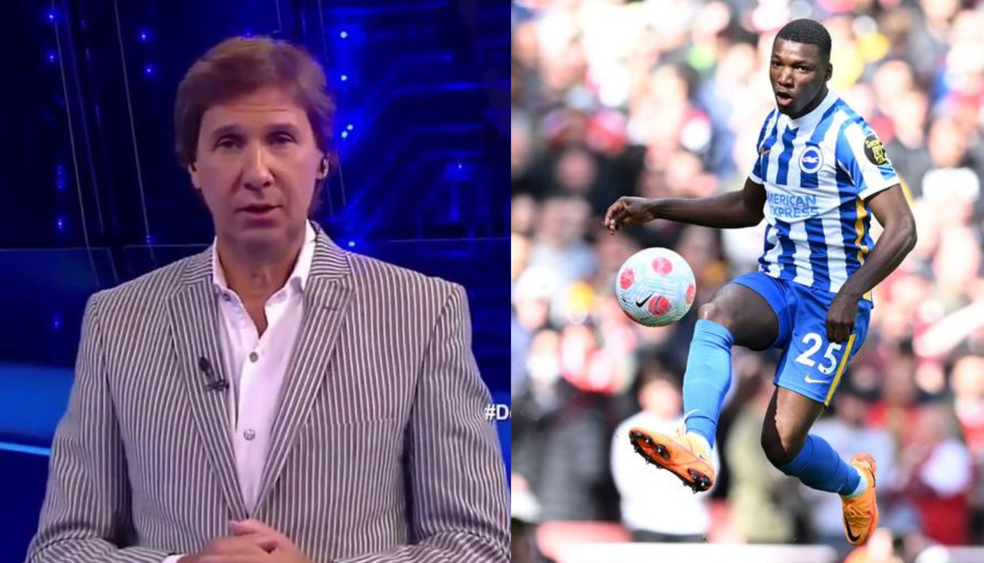 El comentarista de ESPN destacó la actuación del ecuatoriano en el partido del Brighton contra el Arsenal
