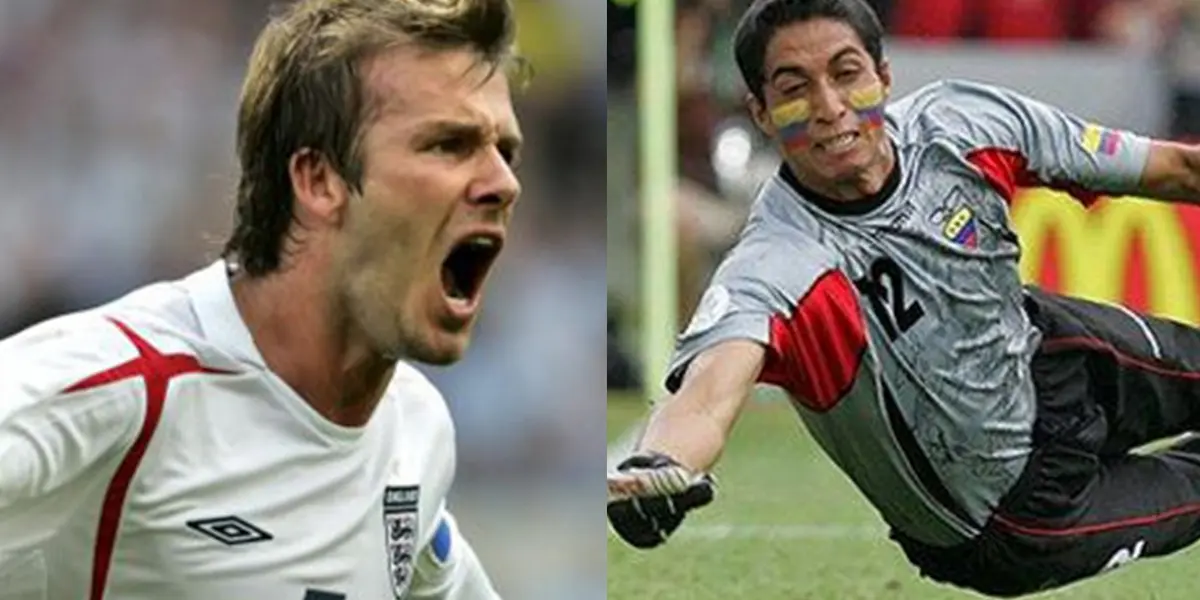 El Conde todavía recuerda aquel tiro libre del inglés que dejó fuera del mundial 2006 a la selección ecuatoriana
