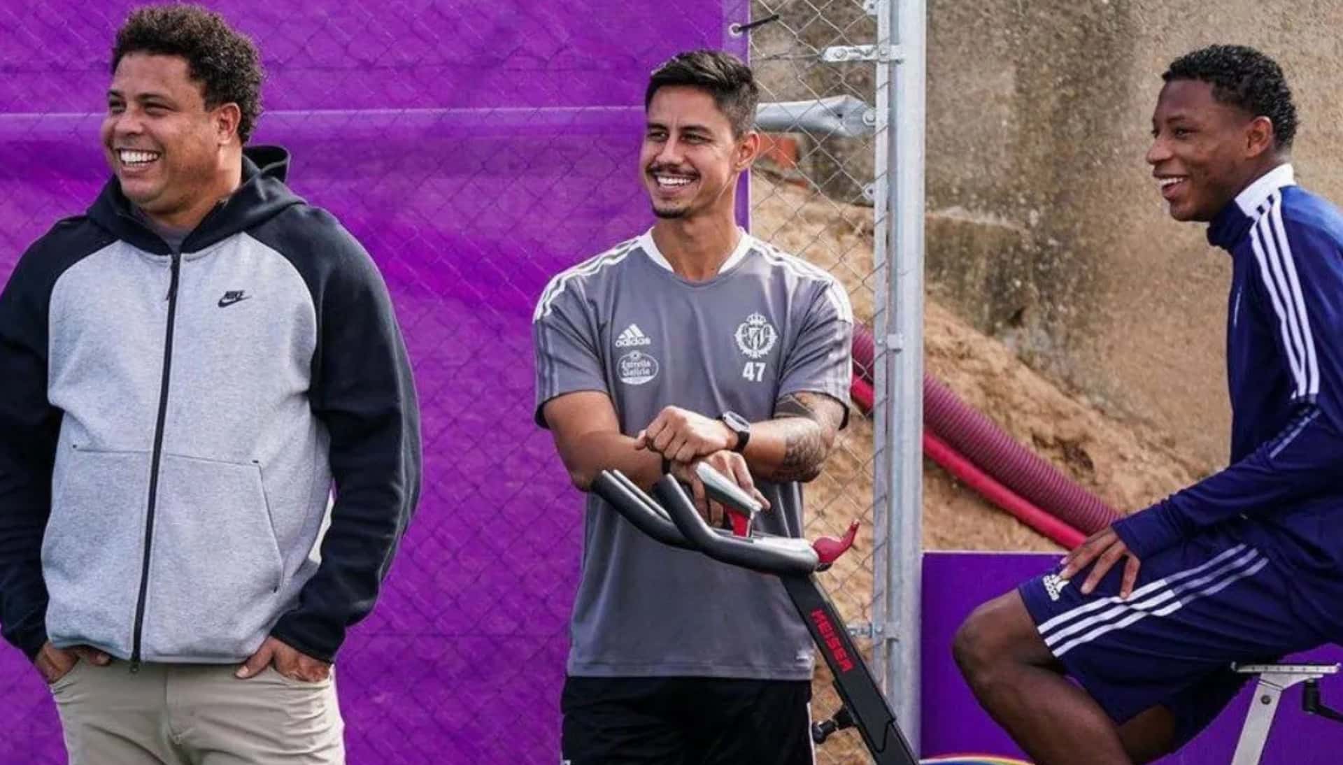 El crack ecuatoriano es de gran aporte para Ronaldo Nazario y el Valladolid