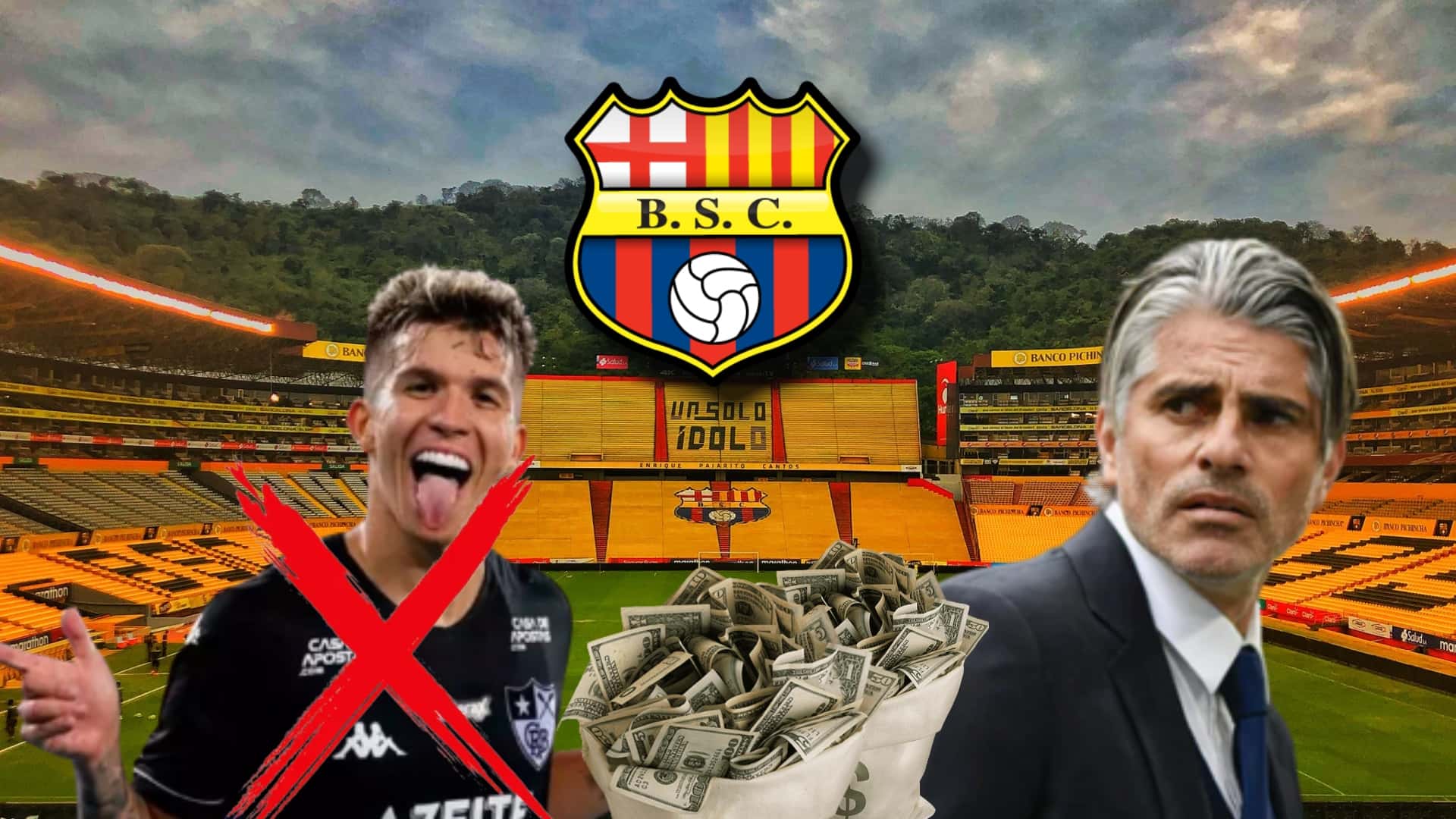 El crack que Barcelona SC podría contratar ante la negativa de Bruno Nazario