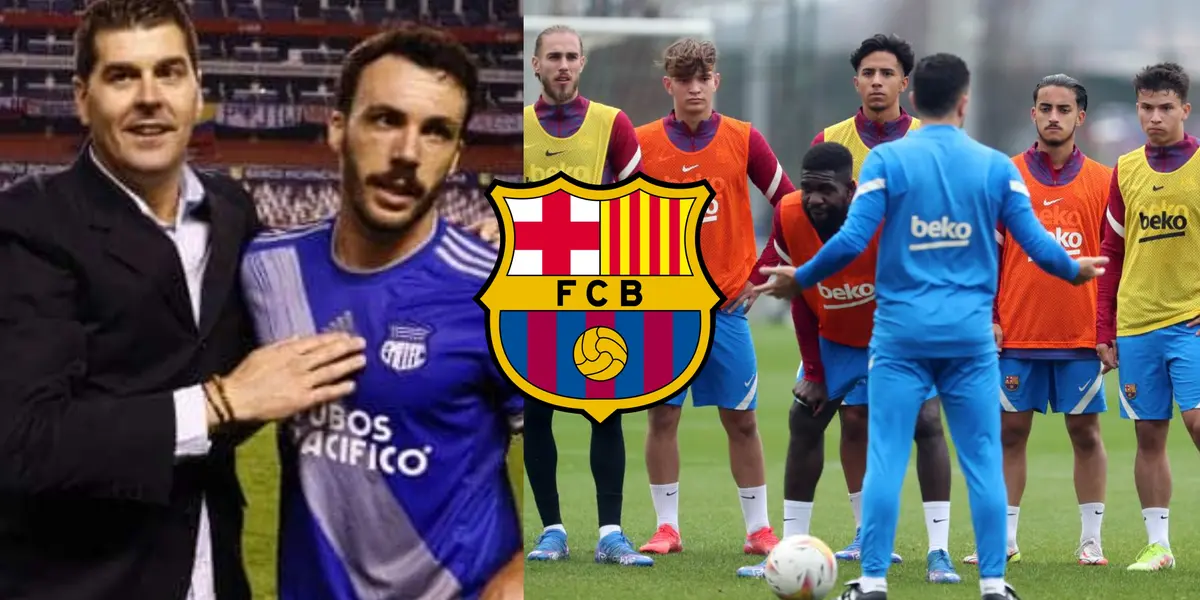 El cuerpo técnico de Emelec tendrá un refuerzo, el cual estuvo en el FC Barcelona desde sus bases con lo que le puede aportar a Ismael Rescalvo