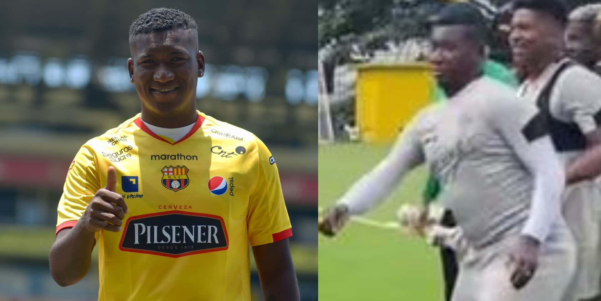 El delantero de Barcelona SC llegó con sobrepeso y se hizo acreedor a un nuevo apodo
