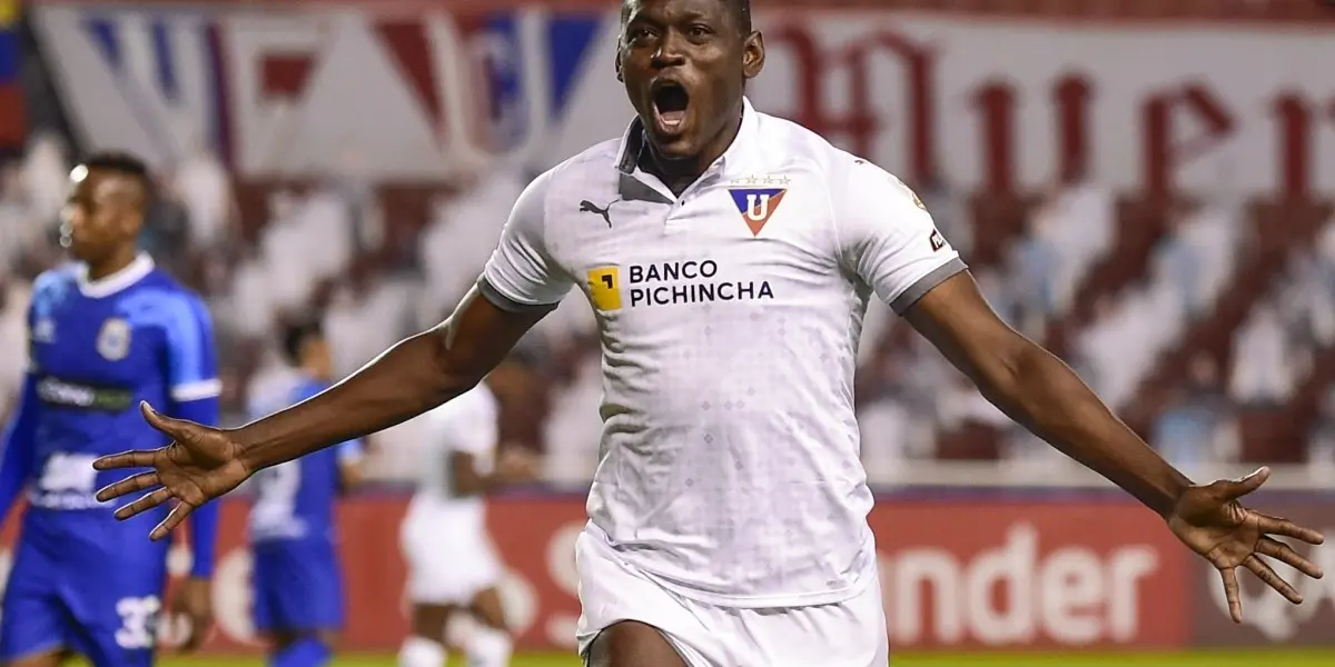 El delantero colombiano es el arma de gol de Liga de Quito