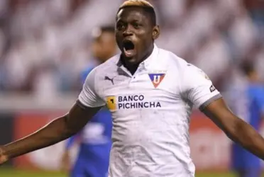 El delantero colombiano podría dejar las filas de Liga de Quito, ahora que es suplente y lo tiene por delante a Luis Amarilla
