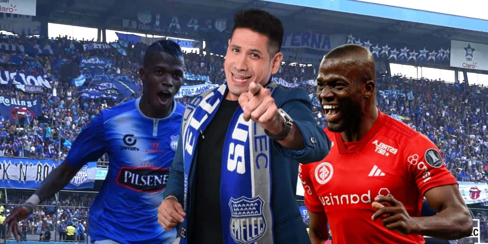 El delantero ecuatoriano fue elegido como uno de los mejores jugadores de la Copa Libertadores.