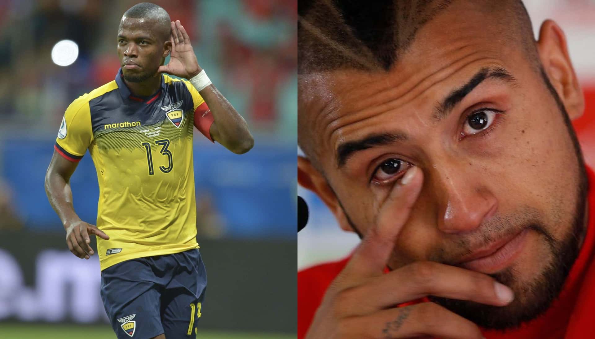 El delantero de la Selección Ecuatoriana mandó a callar a los chilenos por su intento de meterse al Mundial