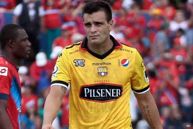 El delantero tuvo un buen paso por el fútbol ecuatoriano